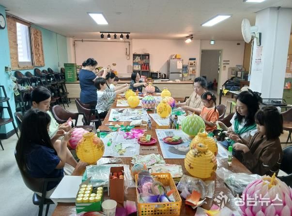 계양구, 2026년 ‘계양마을학교’ 운영기관 공모(2025년 다정다감인성놀이터가 실시한 세시풍속교육 공예품 만들기 수업)