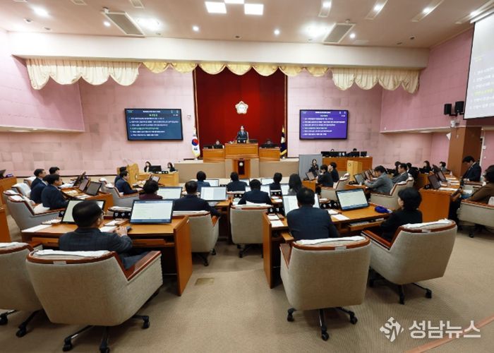 안양시의회, 제308회 임시회 마무리