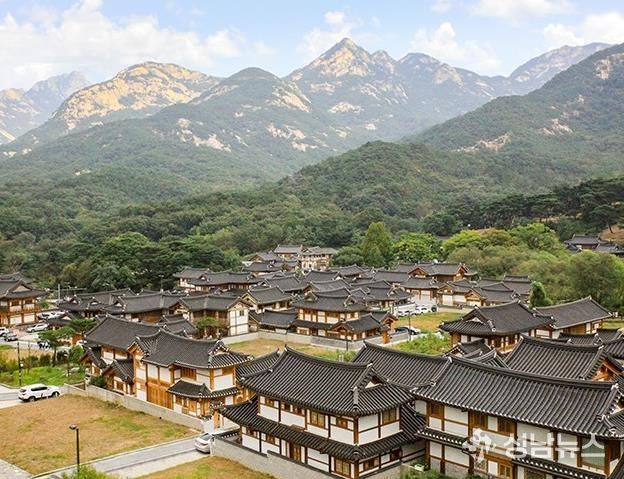 은평한옥마을 전경