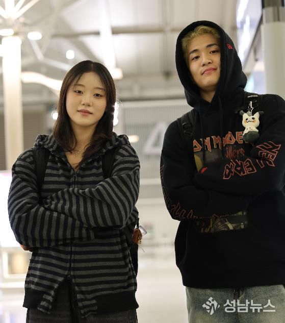 도봉구청 브레이킹팀 송민지 선수(좌), 엄혜성 선수(우)