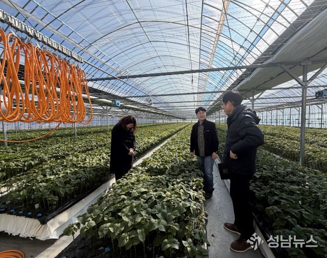 금산군 농촌자원분야 시범사업 대상자 선정 현지 심사 모습