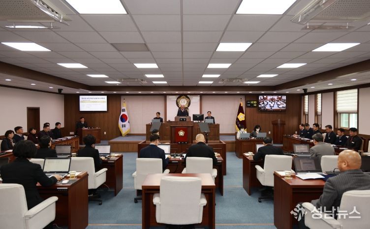 제296회 합천군의회 임시회 종료