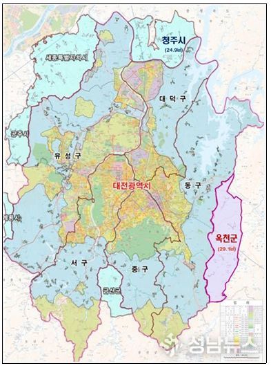 개발제한구역 지정 현황