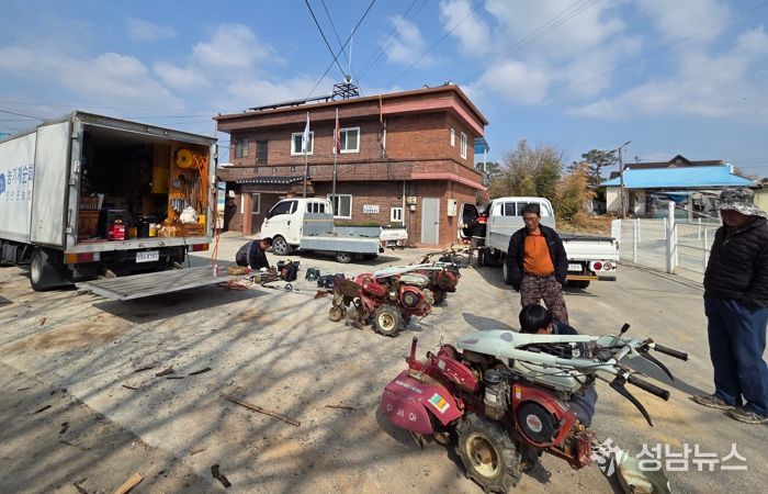 농기계 순회 수리 교육 관련 사진