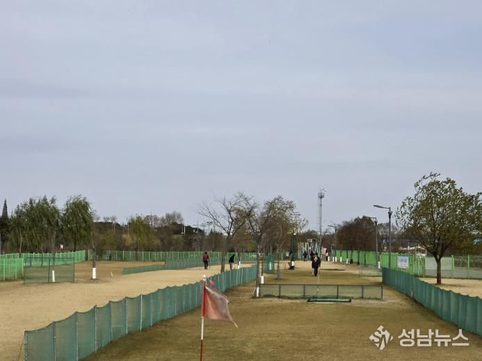 파크골프장 전경