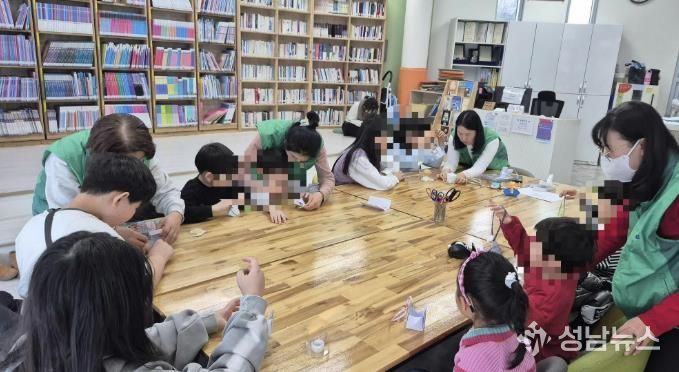 수원시 권선구 호매실동 새마을문고, 설맞이‘알록달록 예쁜 한복 만들기 ’프로그램 운영