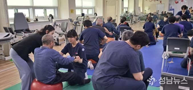 재활 사업 현장 사진