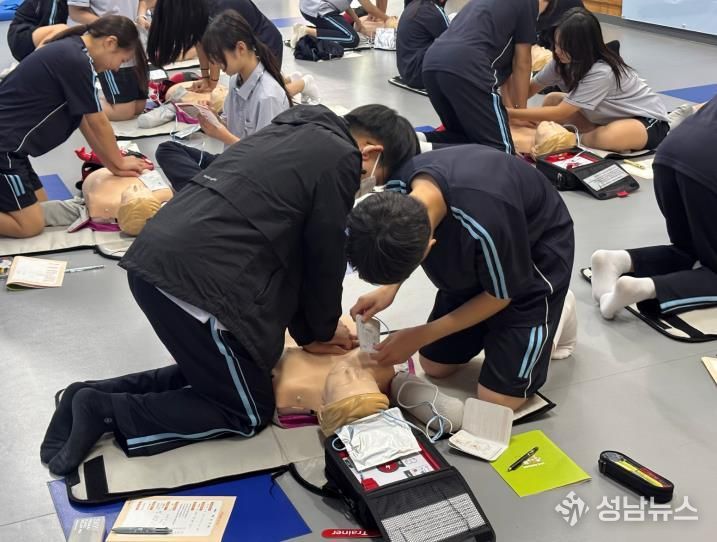 ‘응급처치 교육’ 모습
