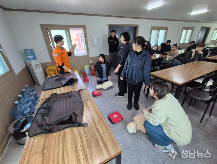 영동소방서 외국인 근로자 맞춤 소방교육