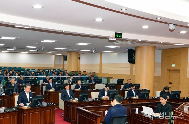 제9대 광양시의회 마지막 시정질문...주요 현안 점검