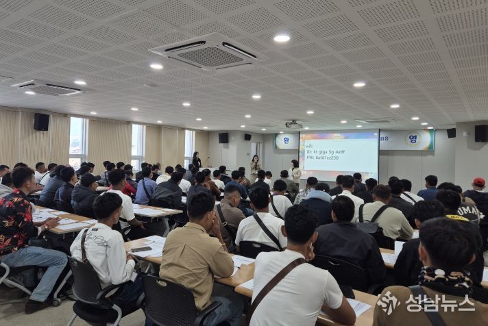 캄보디아 계절근로자 입국설명회