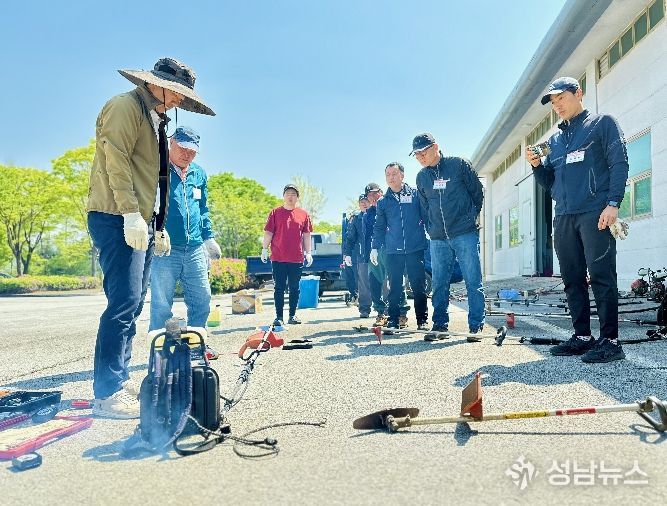 예초기 사고 예방·정비 교육