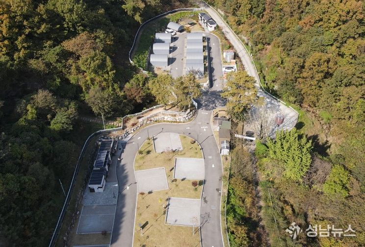 전월산국민여가캠핑장 전경사진