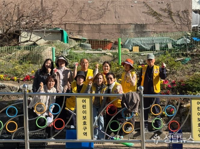 적십자봉사회, 4월 도시환경정비 활동