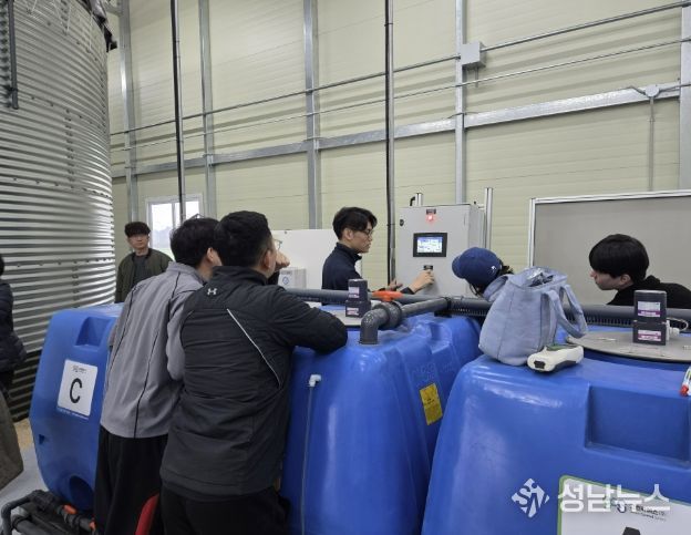 봉화군, 임대형스마트팜 순환식 양액재배로 비료사용 줄인다